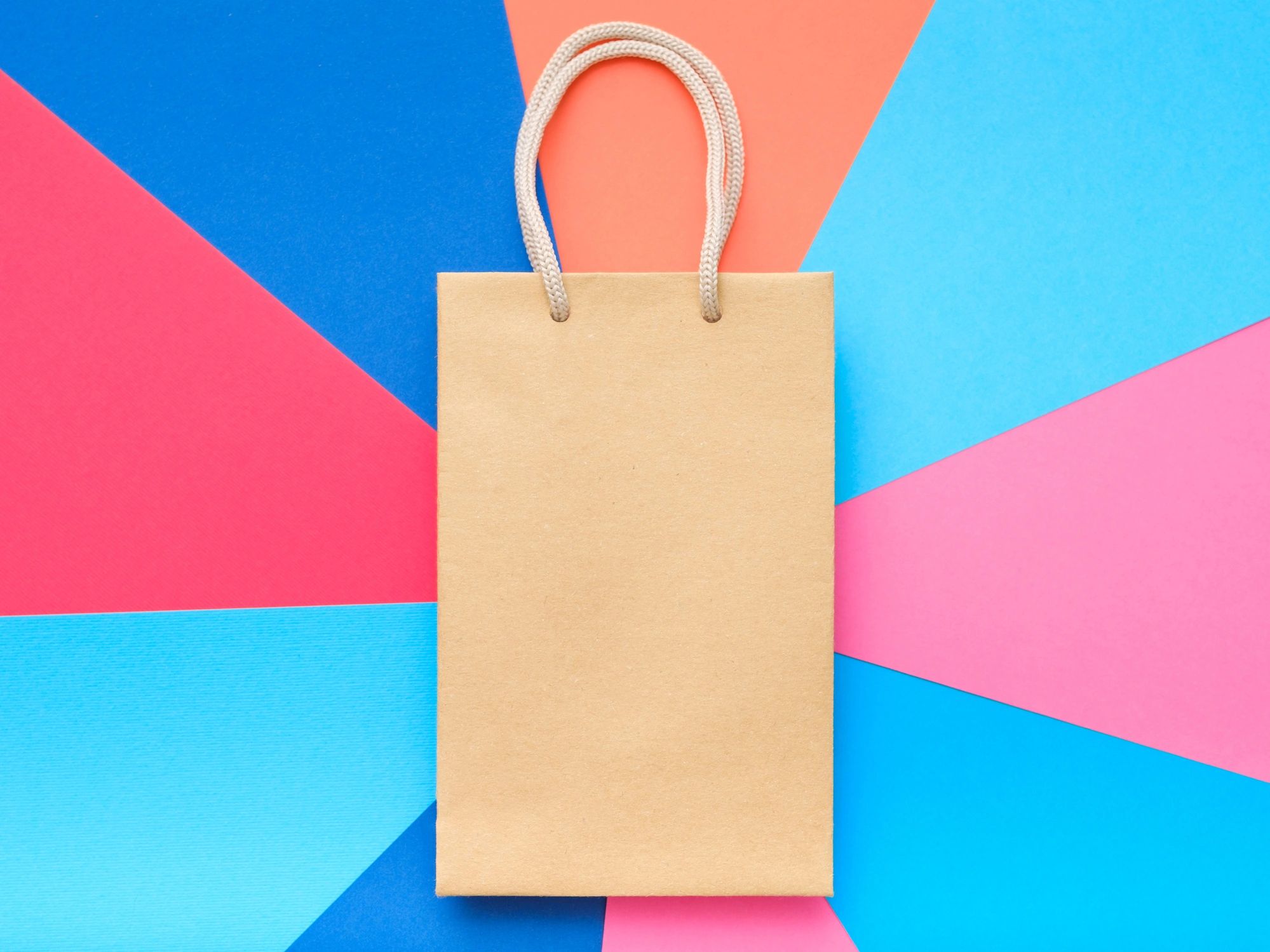 Bolsa de papel personalizada para marca