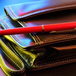 Pen and wallet